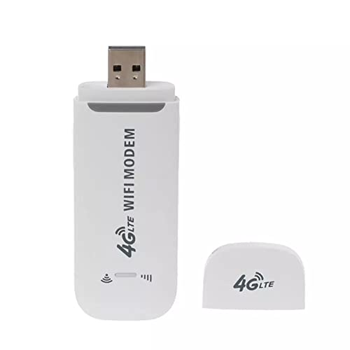 Image of High Speed Portable 4G Wireless Modem- 150 Mbps 4G WiFi Dongle, All Sim Support WiFi Router, Connects Up to 10 Devices WiFi Hotspot Device