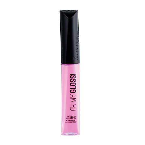 RIMMEL LONDON - Oh My Gloss! Lip Gloss - High Shine - Up To 6hr - Enhanced With Argan Oil - Non Sticky -Lip Hugging Wand For Smooth & Precise Application - 130 Purr Glossy Cat - 6.5ml - Image 3
