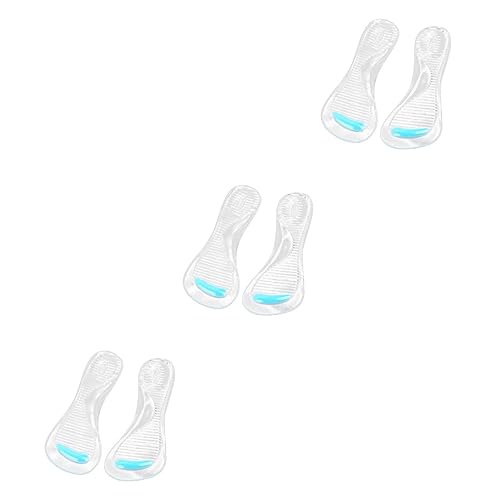Plantillas de gel para soporte de arco, 3 pares para mujer miniatura 1