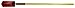 Nupla TS-V5-E Ergo Power Trenching Shovel, 5" V-Type Blade, Ergo Grip, 14 Gauge, 48" Long Handle