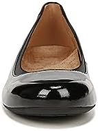 Vionic Women’s Ballet Flat Anita- Supportive Round Toe Dress Shoes That Include a Built-in Arch Support Insole 5-12 Black Patent 13 Medium | Image 6