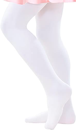 Image of danswan Ballet Dance Tights Footed Ballet Legging Stocking for Girls Students Practice (Kids /Women /Toddler)