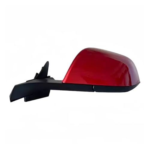 Rétroviseur pour Tesla Model 3 2021-2024 rouge brillant côté gauche rabattable avec antenne
