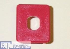 R.J. Enterprises 3013BUS-4 ST Adapter Insert Red (100 pcs per Bag)