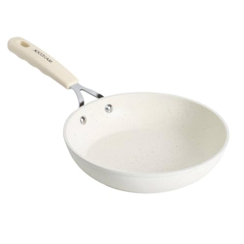 MAXCOOK Mini Nonstick Egg Pan, 6.3 Inch Omelet Pan, Small Si...