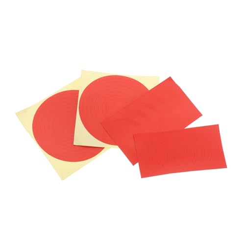 ERINGOGO Pressure Gauge Identification Labels 4 Pack Dashboard Gauge Stickers Reflective Waterproof Easy to Apply