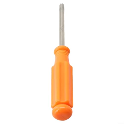 Eawfgtuw Destornillador para tornillos de cabeza Torx de seguridad T15 T20 T25 T30, herramienta de reparación magnética con mango de PVC y eje de acero al cromo vanadio para el hogar (T20)