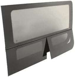 CRL 2007+ OEM Design All Glass Look Sprinter Van T-Vent Passenger Side Sliding Door Window for 170" and 144" Wheel Base Vans