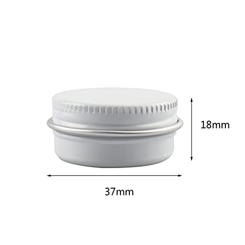 ZEOABSY 24 Pezzi 10ml Barattoli di alluminio a