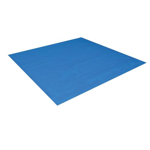 Aprilsunnyzone Sobre el suelo Piscina Protector Mat Anti Slip Ground Sheet Para Piscina Azul PE Material (335×335cm)
