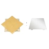 Plateforme d'impression 3D en tôle d'acier à ressort avec plateau chauffant et 2 feuilles PEI pour Ender-3, TEVO, Tornado, Lulzbot