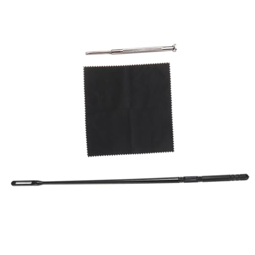 Toddmomy 1 Set Clarinet and Saxophone Cleaning Kit Includes Cleaning Cloth Rod and Screwdriver for Efficient Maintenance of Wind Instruments