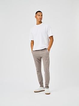 ONLY & SONS Heren Onsmark Tap Ditsy 2912 Pant Noos, Tobacco Brown, 28W / 30L