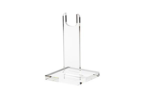 Easels by Amron Rifle, Long Gun Display Stand, for Displays and Shows, Clear Acrylic (6