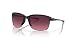 Oakley Men's Unstoppable Polarized Rectangular Sunglasses, Polished Black w/Rose Gradient Polarized, 65 mm