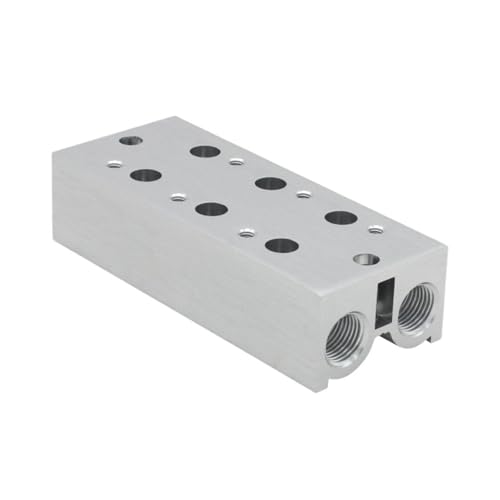 Collecteur 3V100M évite l'encombrement des tubes embase électrovannes série 3V100 9F