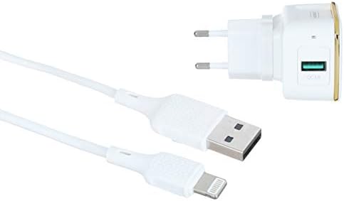 Joyroom L-Q18S Advance Series QC3.0 Lightning Travel Charger, 1 Port, 18  watts - White: Buy Online at Best Price in Egypt - Souq is now Amazon.eg