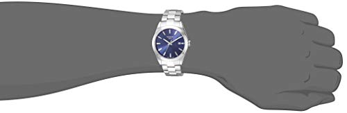 Tissot Mens Gentleman Stainless Steel Dress Watch Grey