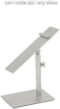 Miniatura 5 de 1 unids Moderno Oro Pulido Zapato Riser Sandalia Zapatería Tienda de zapatos de metal Soporte de exhibición Soporte de estante Altura ajustable