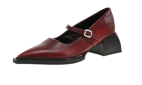 Vagabond Shoemakers Vivian Polish Leather Mary Jane Red EU 36 (US Women's 6) M