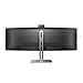 Philips 49B2U6900CH - 49 Zoll DQHD Curved Monitor, Webcam, Mikrofon, RJ45, höhenverstellbar (5120x1440, HDMI, DisplayPort, USB-C, USB Hub) schwarz
