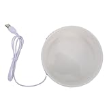 Hemoton Pet Bowl Ceramic Heated Cat Water Dish Thermostatic Spill for Indoor Outdoor Cats