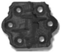 88-321PC Clarks Tip Blind Shutter Hinges - WeatherWright