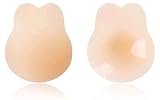 Silicone Cache Tétons Réutilisable Auto-adhésif Couvre Mamelon Seins Invisible pour Robe d...