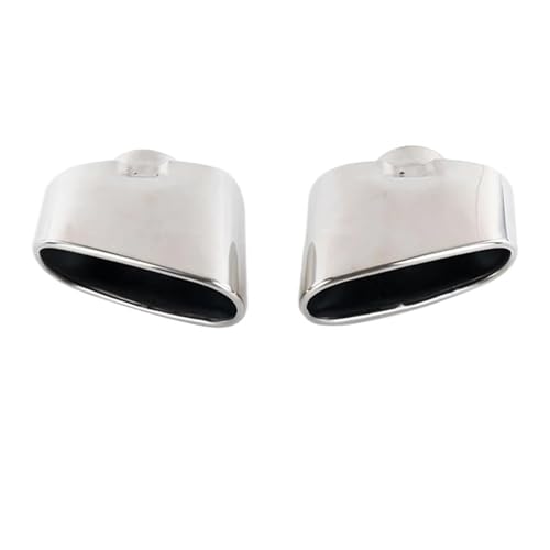 Modification du tuyau d'échappement pour X5 E70 2008-2010 avec embout en acier chromé argent
