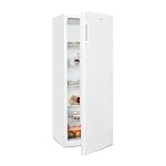 Exquisit Kühlschrank ohne Gefrierfach, Großer Kühlschrank, 5 Ablagen, 242 Liter, Vollraumkühlschrank 143 cm hoch, KS5320-V-H-040E weiss