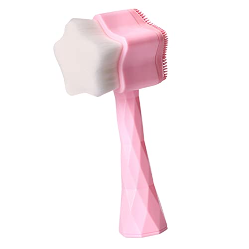 MUSISALY Exfoliating Brush Face Cleansing Tool Skin Care Tool Portable Facial Brush for Women Random Color