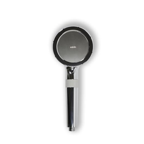 Eskiin Filtered Shower Head - Best HandHeld Shower Head With Filters For Healthy Hair & Skin - High Pressure - Reduce Dandruff, Protect Colored Hair, And Soothe Dry Skin (Chrome)
