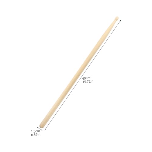Baquetas de madera maple 5A 41 cm diámetro 15 mm miniatura 2