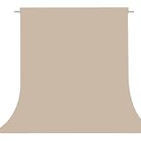 TERSUM 8×10 ft Beige Photography Backdrop