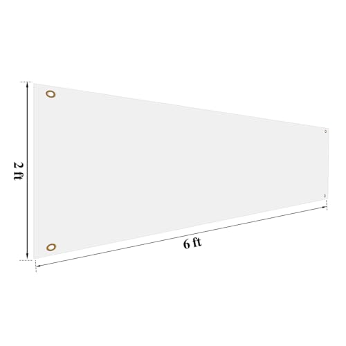 Zonon ZONON-BLANK BANNER-02 Large Banners And Signs Blank Polyester Oxford Cloth Sublimation Easy Hang Diy Banner thumb #1