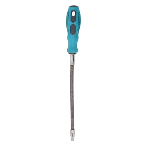 Culnflun Flexible Sleeve Screwdriver, 1/4 Inch Square Drive with Flexible Shaft for Automotive Repair Plumbing