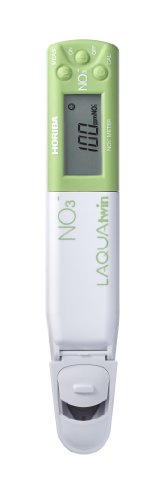 HORIBA LAQUAtwin 3200456569 Model B-743 Compact Nitrate Ion Meter, Measurement Range 62-6200 ppm