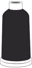 Madeira Rayon Embroidery Thread 1100yd Spool BLACK Color: 1006