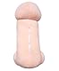 Plüsch Penis Kissen ca. 50 cm | Plüschtier Erwachsene | Plüschpenis | niedliches Kissen | lustige Penispuppe | Plüschspielzeug | Geschenke über 18 | weich und süß | Dekokissen | Big dick Willy