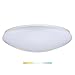 Nuvo 62/1218 Color Temperature-Selectable LED Flush Mount Ceiling Light, White, 19-Inch Round
