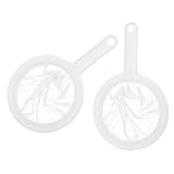 Milisten 2pcs Aquarium Brine Shrimp Nets Mesh Sieves for Newborn Harvest Catching and Collecting in Fish