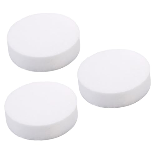 3 disques ronds en polystyrène de 8 pouces (2 d'épaisseur) cercles en mousse cercles en polystyrène blanc pour projets de bricolage, gâteaux, décorations,...