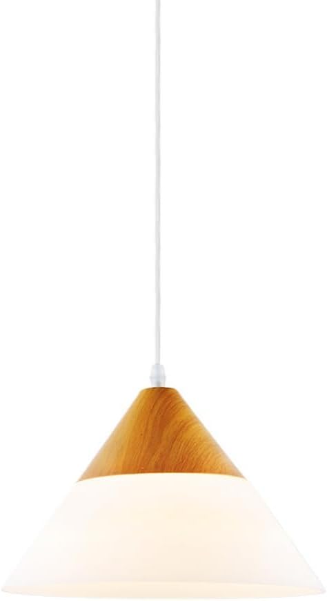 Plafonnier style japonais CFWSHJ en verre blanc pour ambiance de ferme