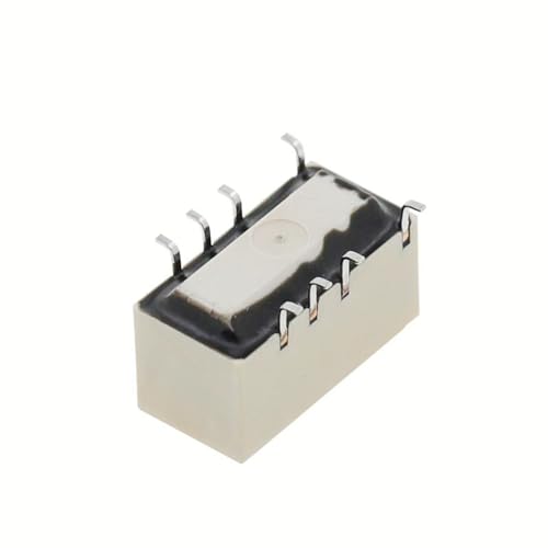 Relé de señal G6S-2F-Y-5VDC de 8 pines y 2A para circuitos electrónicos, pack de 5 unidades 6