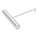 Locadence Sports Tennis Stringing Machine Tools, 3.1X3.5in Stainless Steel Tennis Racket String Assistance Puller, Racquet Pull Hook Stringing Tool for Pointed Tennis and Badminton Rackets