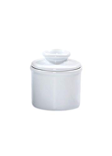 Butter Bell JB-WHT The Original Crock by L. Tremain, Petit Collection-Holds 2.5 tablespoons