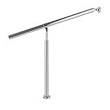 Indoor / Outdoor-Nutzung- Der Schritthandlauf ist mit einem tollen Look, und Edelstahl-Texturen machen es zu einem Hingucker. Es ist ein fantastisches Geländer für Indoor- & OutdoorAnlässe wie die Garten-Porch-Eingangstreppe