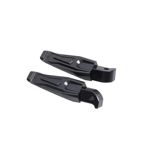 300 X-MAX 250 125 400 XMAX300 バイク用アクセサリー リアパッセンジャーフットペダル フットレスト フットレストパーツ ユニバーサル(Titanium)