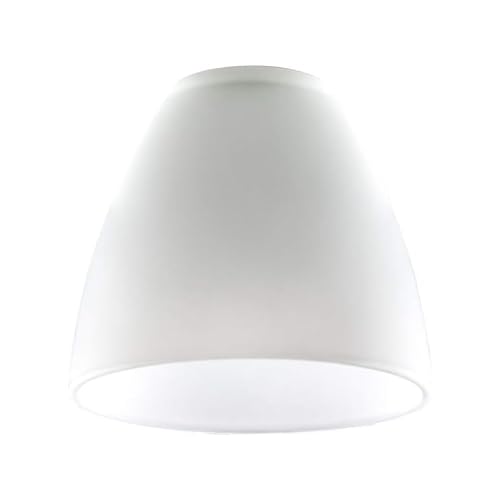 Set di 3 - Paralume stupendo e moderno di ricambio fatto di vetro satinato bianco