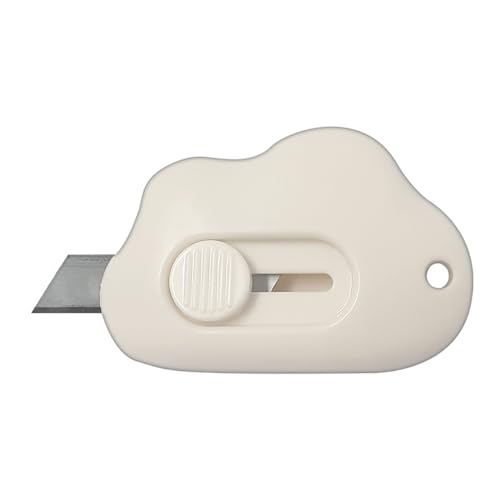 Mini Estilete Formato Nuvem 5,5cm - Tilibra (Branco)